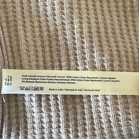 Free People One Knit Cami featuring triangle cups adorned open-knit Rose Size M - Picture 8 of 8